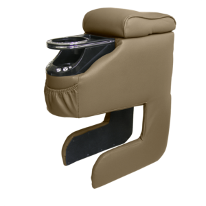 🖐️ משענת יד לרכב – עם תא אחסון ומקום לכוס