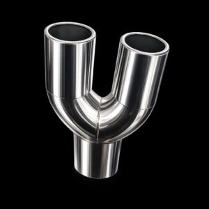 🔩 סופית אגזוז נירוסטה כפול יציאה רחוקה