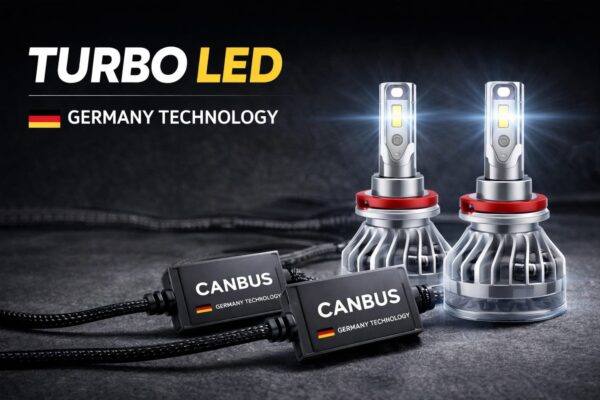 💡 נורות TURBO LED (טורבו לד) עוצמתיות לרכב – CANBUS + אחריות שנה