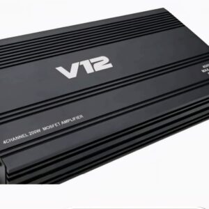 🎛 מגבר 4 ערוצים V12 – חזק ועוצמתי 4500W