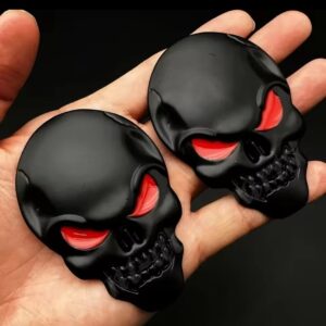 סמל קשיח דקורטיבי לרכב גולגולת