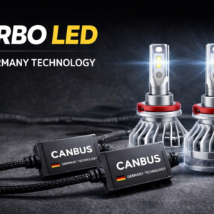 נורות TURBO LED (טורבו לד) עוצמתיות לרכב – CANBUS + אחריות שנה