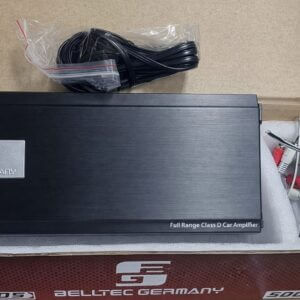 🎛 מגבר לרכב 4 ערוצים דיגיטלי Belltec Germany